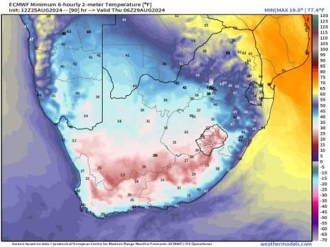 Antarctic Cold Wave